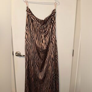 Animal print Maxi skirt